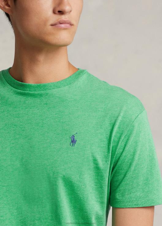 jersey cuello redondo camiseta-todos los ajustes hombres brezo verde palma Ralph Lauren 2XR2V168