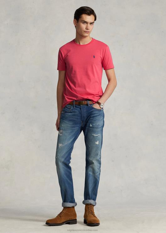 jersey cuello redondo camiseta-todos los ajustes hombres rojo pálido Ralph Lauren 2XR2V163