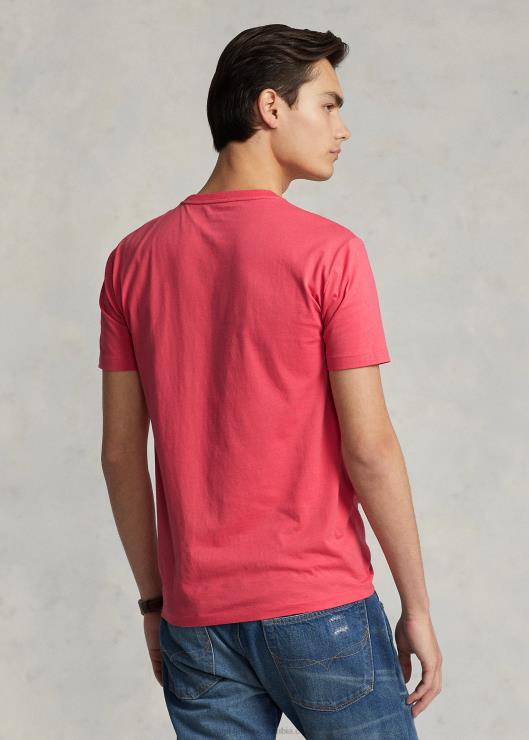jersey cuello redondo camiseta-todos los ajustes hombres rojo pálido Ralph Lauren 2XR2V163