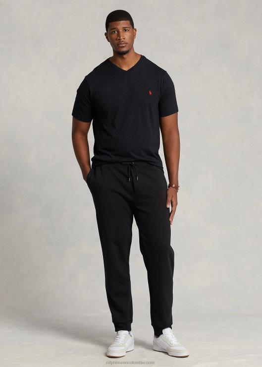 playera con cuello en V hombres rl negro Ralph Lauren 2XR2V1845