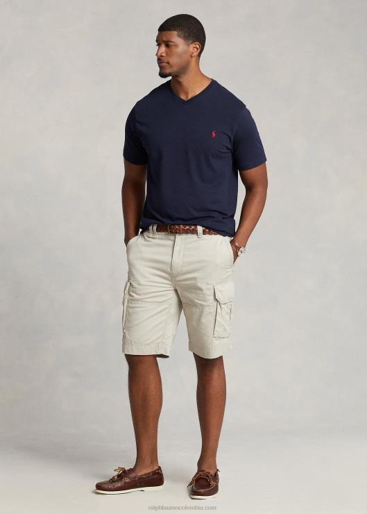 playera con cuello en V hombres tinta Ralph Lauren 2XR2V1842