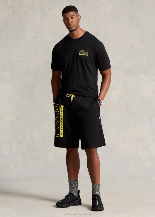 playera con cuello redondo y logo hombres negro Ralph Lauren 2XR2V1491