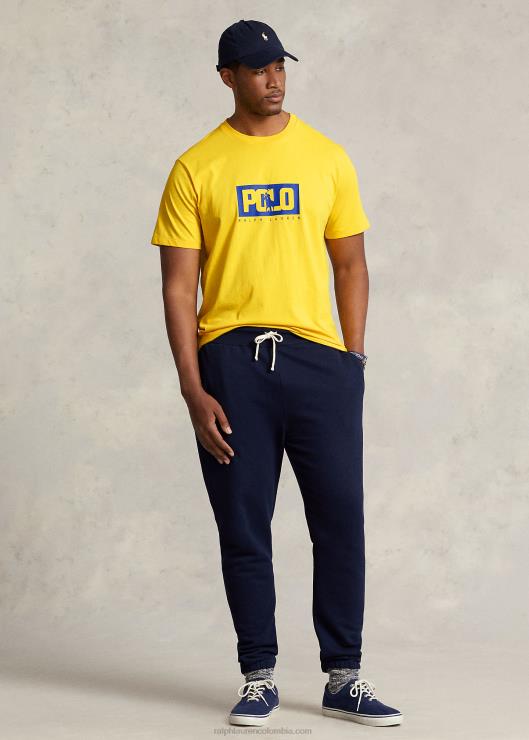 playera con logo hombres amarillo canario Ralph Lauren 2XR2V1623