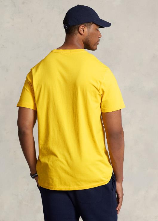 playera con logo hombres amarillo canario Ralph Lauren 2XR2V1623