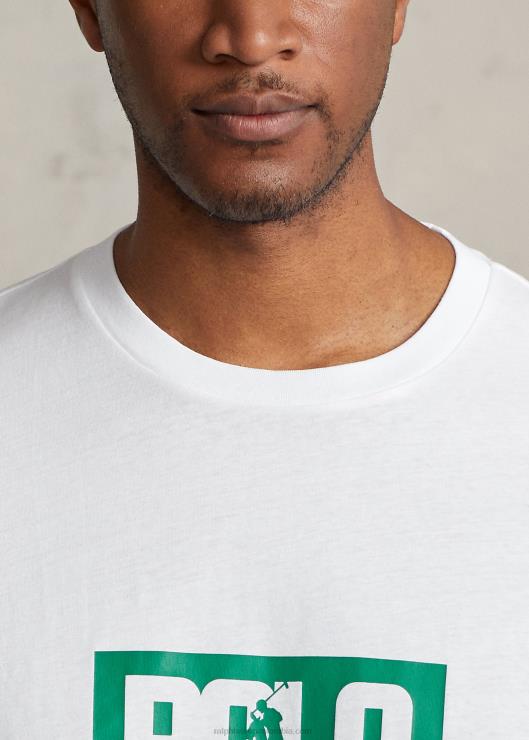 playera con logo hombres blanco Ralph Lauren 2XR2V1625