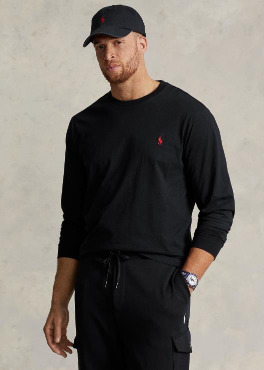 playera con logo hombres negro Ralph Lauren 2XR2V1654