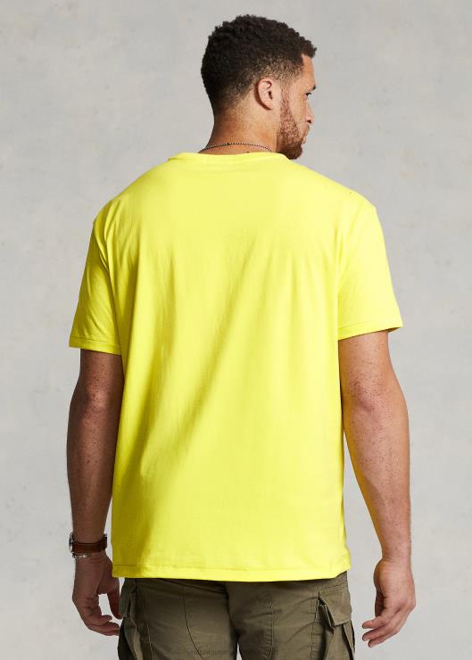 playera con osito de polo hombres oso amarillo láser Ralph Lauren 2XR2V1566