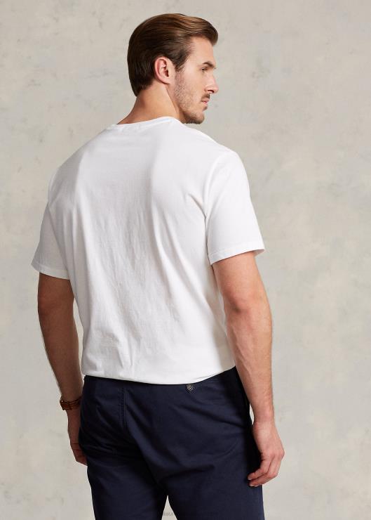 playera con osito de polo hombres oso de muy buen gusto blanco Ralph Lauren 2XR2V1493