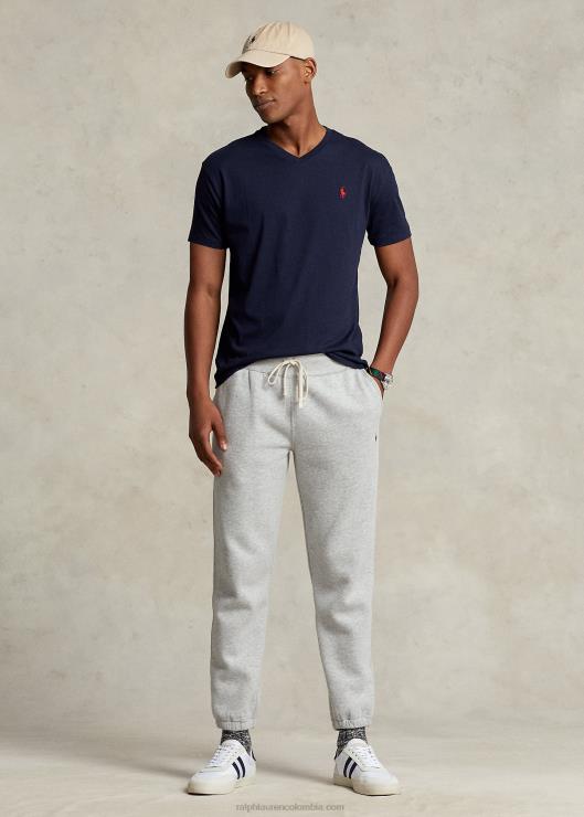 playera de corte clásico con cuello en V hombres tinta Ralph Lauren 2XR2V215