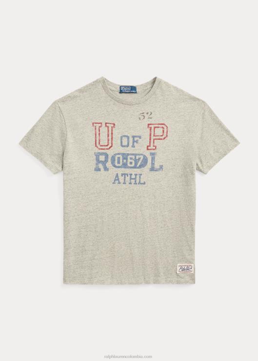 playera de corte clásico con gráfico hombres brezo del desván Ralph Lauren 2XR2V226