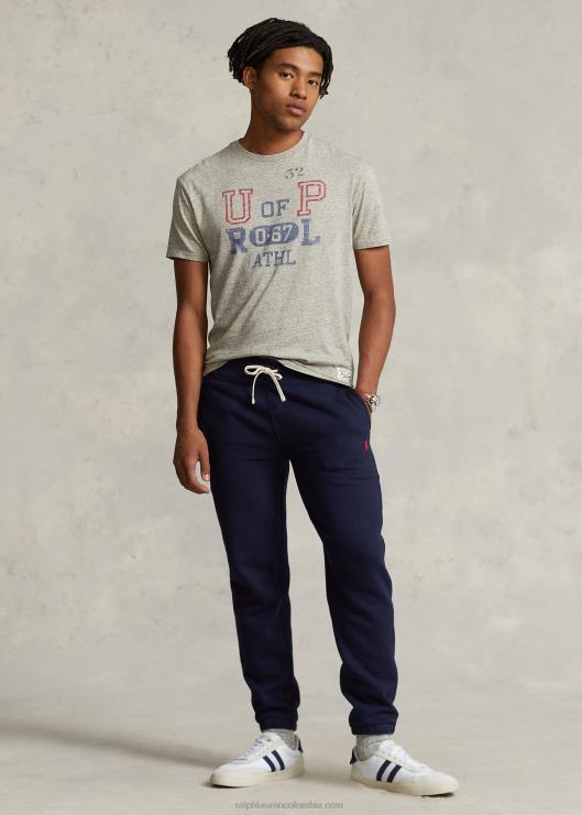 playera de corte clásico con gráfico hombres brezo del desván Ralph Lauren 2XR2V226