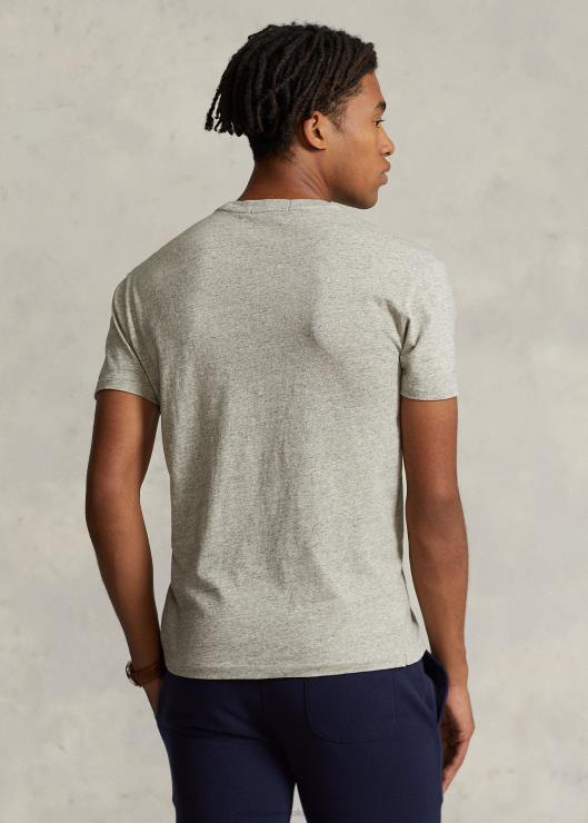 playera de corte clásico con gráfico hombres brezo del desván Ralph Lauren 2XR2V226