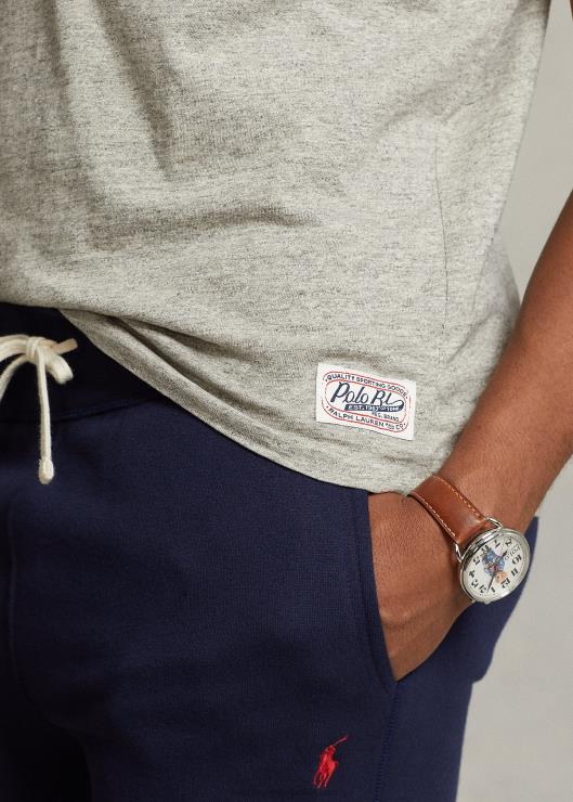 playera de corte clásico con gráfico hombres brezo del desván Ralph Lauren 2XR2V226