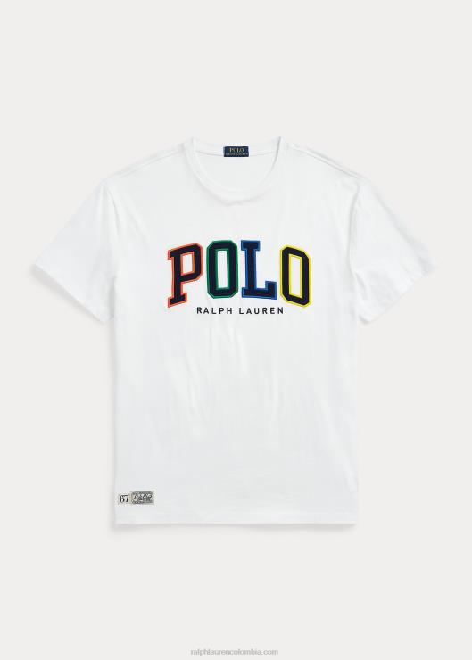 playera de corte clásico con logo hombres blanco Ralph Lauren 2XR2V424