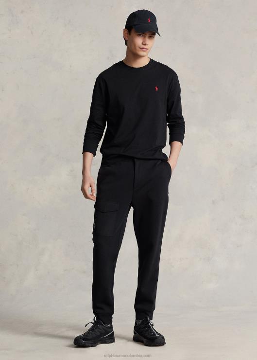 playera de corte clásico con logo hombres negro Ralph Lauren 2XR2V865