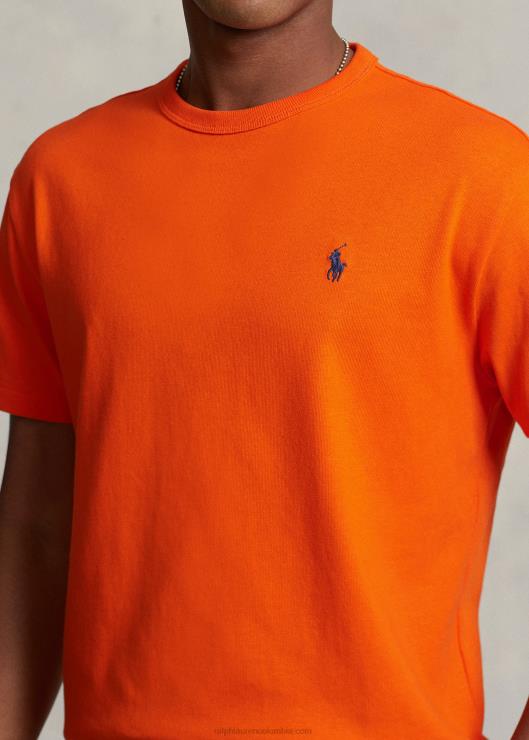 playera de corte clásico de peso pesado hombres vela naranja Ralph Lauren 2XR2V234