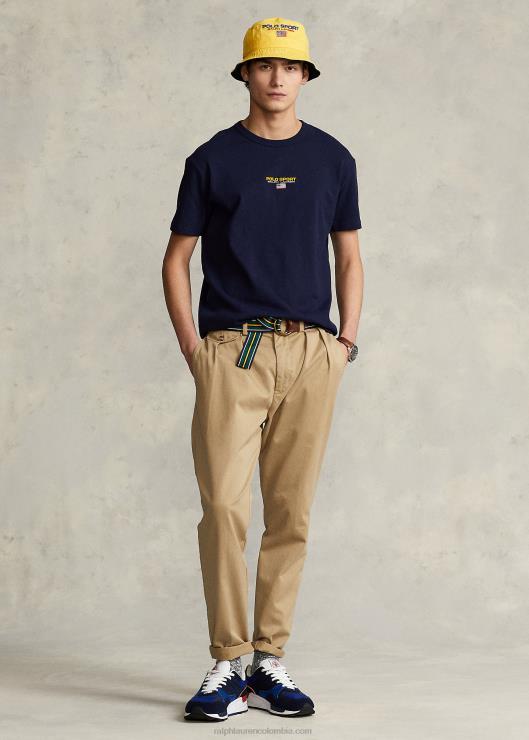 playera polo sport de corte clásico hombres marina de crucero Ralph Lauren 2XR2V545