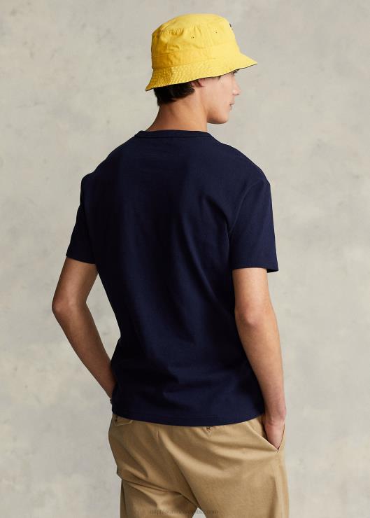playera polo sport de corte clásico hombres marina de crucero Ralph Lauren 2XR2V545