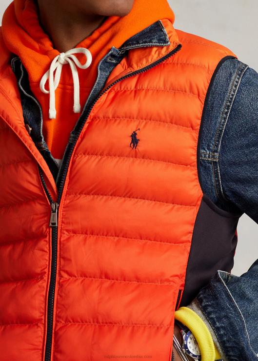 chaleco híbrido plegable hombres tresillo Ralph Lauren 2XR2V136