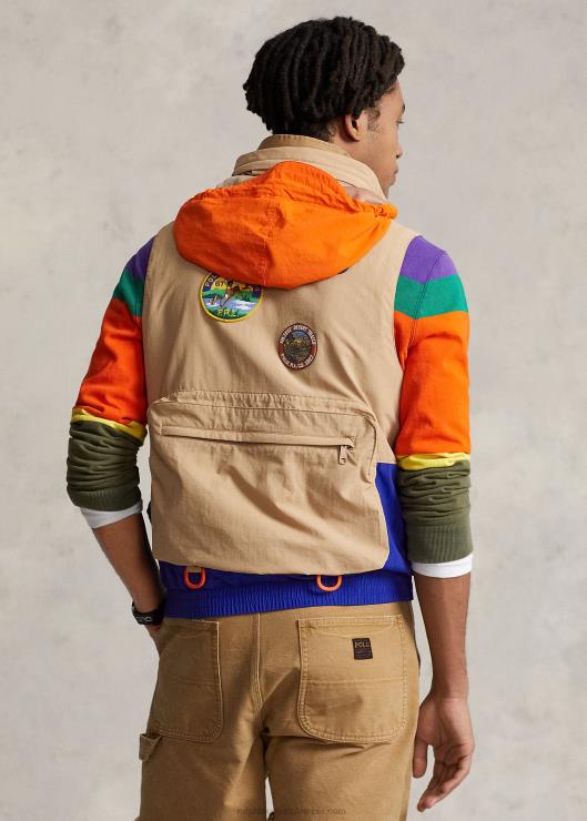 chaleco utilitario repelente al agua hombresRalph Lauren 2XR2V144