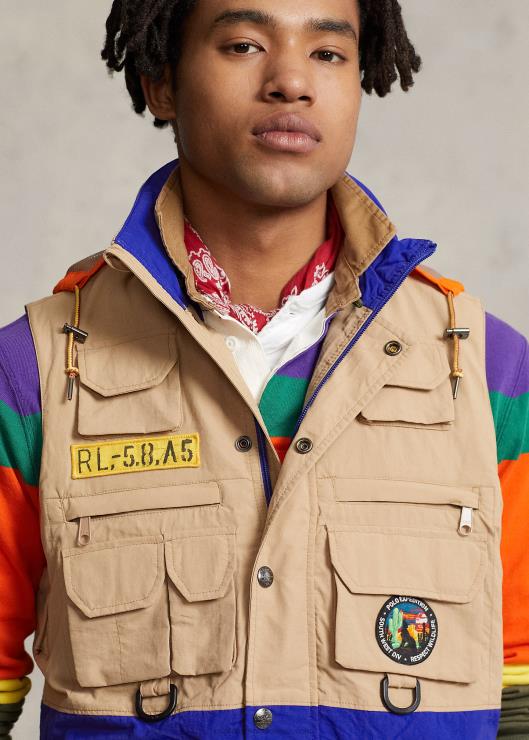 chaleco utilitario repelente al agua hombresRalph Lauren 2XR2V144