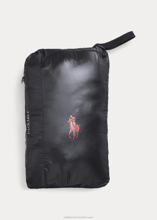 el chaleco empacable hombres negro Ralph Lauren 2XR2V112