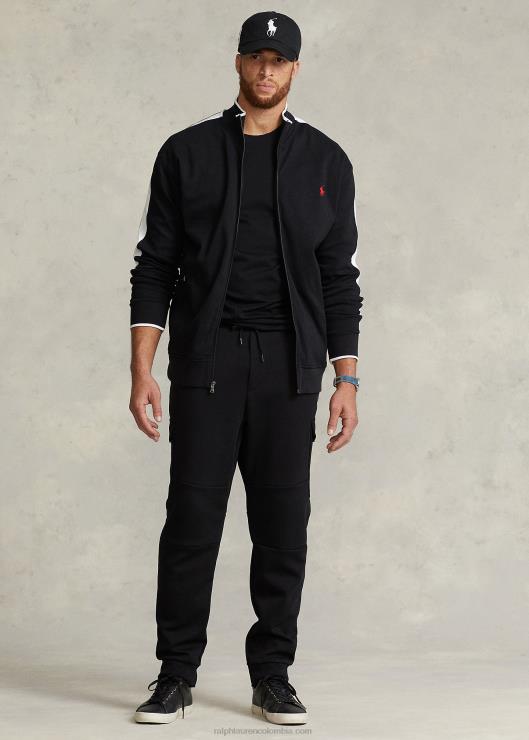 chamarra de chándal con interlock hombres negro Ralph Lauren 2XR2V1634