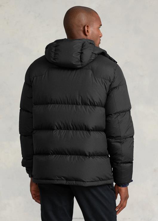 chaqueta acolchada repelente al agua hombres negro Ralph Lauren 2XR2V1922