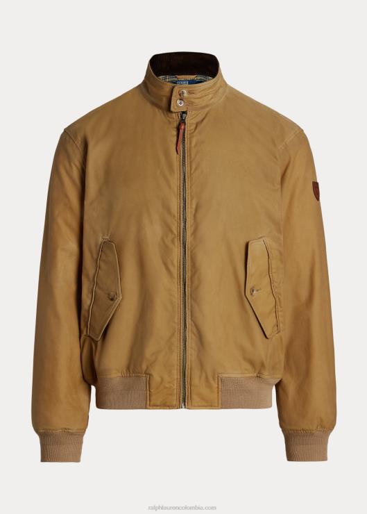 chaqueta de hule hombres caqui del desierto Ralph Lauren 2XR2V125