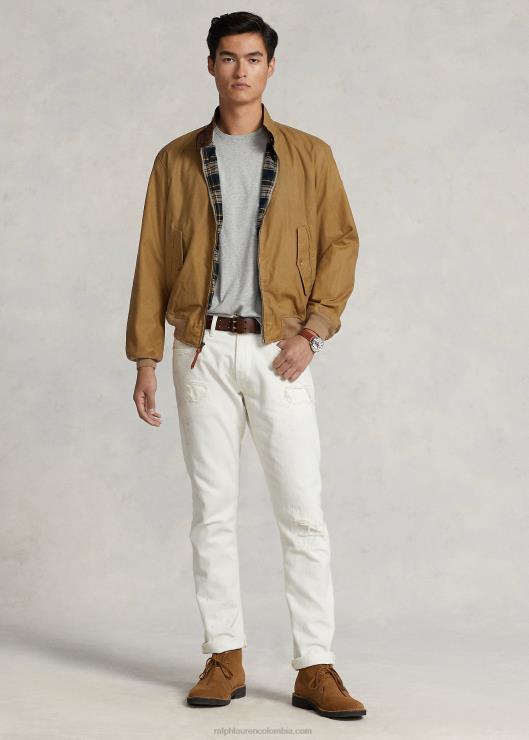chaqueta de hule hombres caqui del desierto Ralph Lauren 2XR2V125