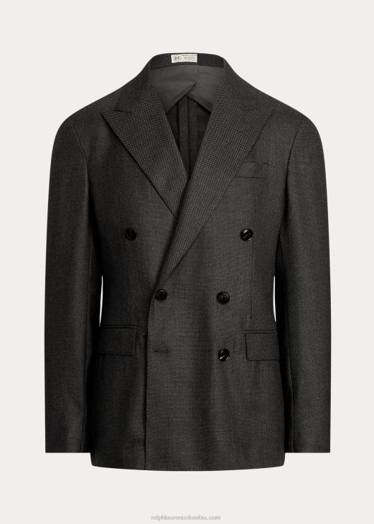 chaqueta de traje de la colección morehouse hombres gris Ralph Lauren 2XR2V1201