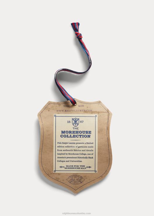 chaqueta de traje de la colección morehouse hombres gris Ralph Lauren 2XR2V1201