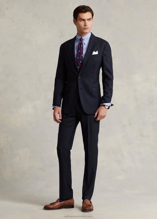 chaqueta de traje polo de lana suave oxford hombres Armada Ralph Lauren 2XR2V540