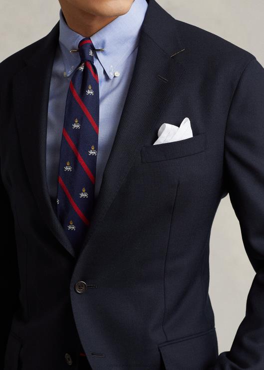 chaqueta de traje polo de lana suave oxford hombres Armada Ralph Lauren 2XR2V540