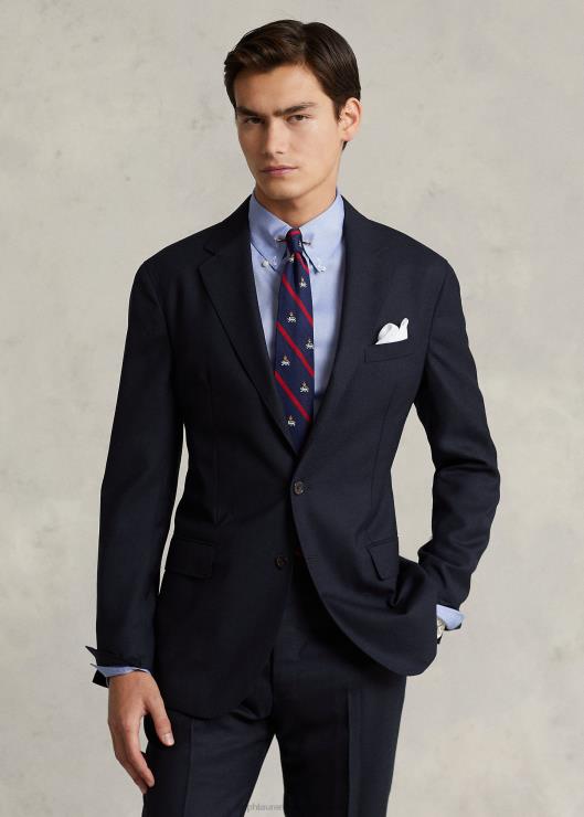 chaqueta de traje polo de lana suave oxford hombres Armada Ralph Lauren 2XR2V540