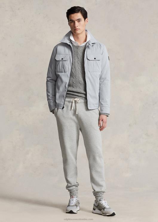chaqueta repelente al agua hombres canal gris Ralph Lauren 2XR2V8676