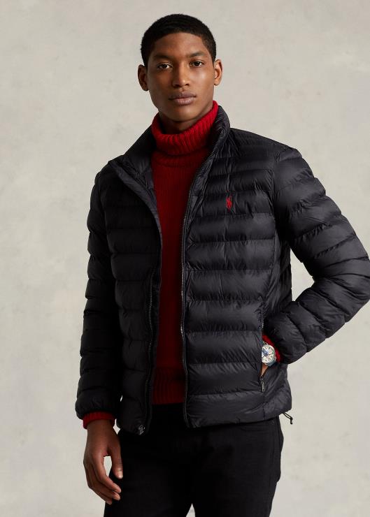 la chaqueta plegable hombres negro Ralph Lauren 2XR2V141