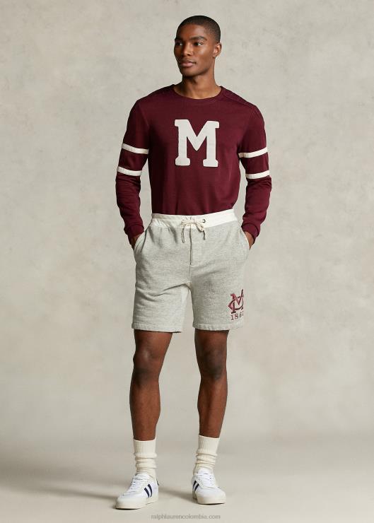 la camiseta de fútbol de la colección morehouse hombres vino clasico Ralph Lauren 2XR2V1273