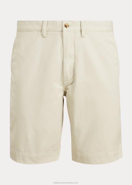 Short chino elástico de ajuste clásico de 9 pulgadas hombres piedra clasica Ralph Lauren 2XR2V8534