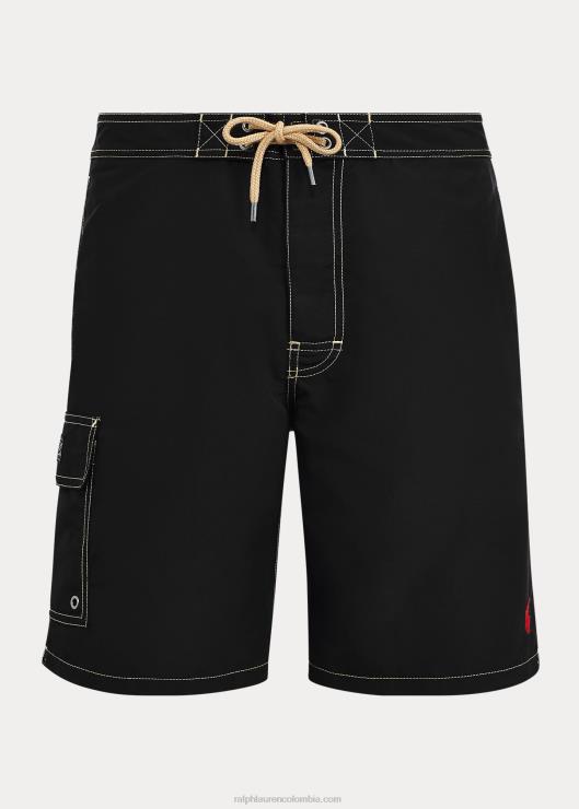 Traje de baño de ajuste clásico kailua de 8.5 pulgadas hombres negro Ralph Lauren 2XR2V382