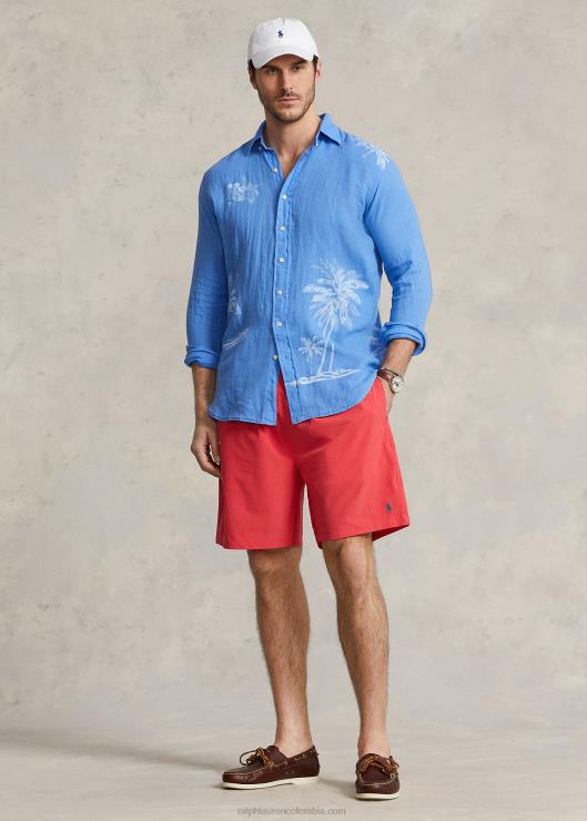 bañador de viajero hombres arrecife rojo Ralph Lauren 2XR2V1486