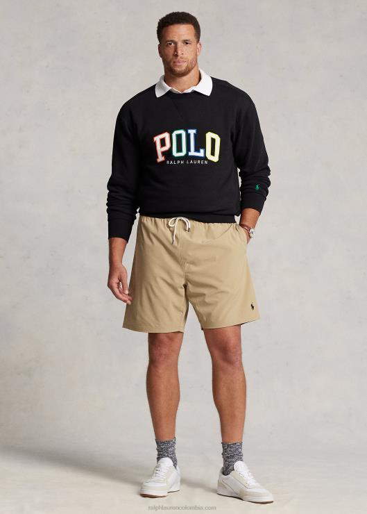 bañador de viajero hombres caqui de la vendimia Ralph Lauren 2XR2V1488