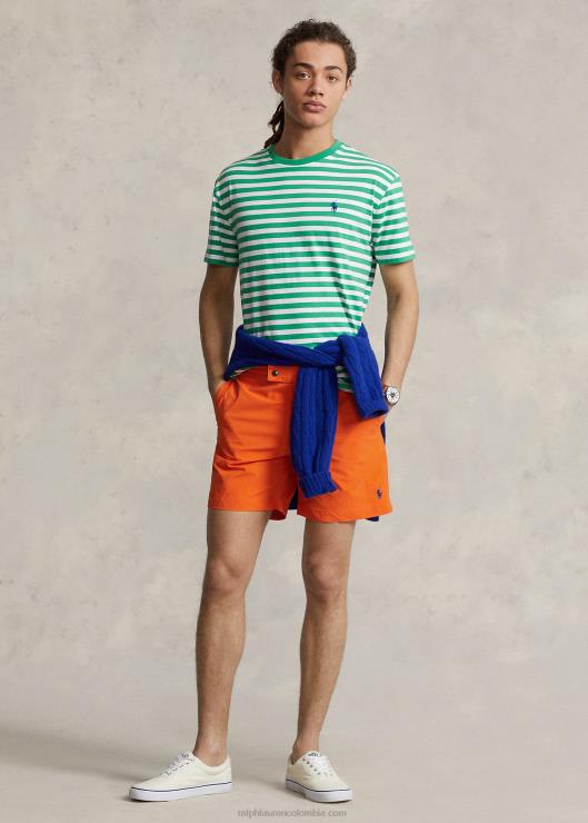 bañador monaco de 5,75 pulgadas hombres vela naranja Ralph Lauren 2XR2V967