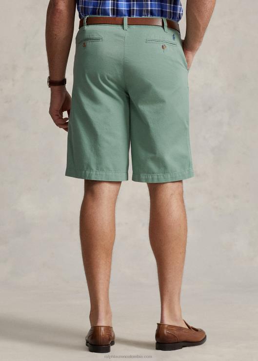 shorts chinos de corte clásico hombres menta descolorida Ralph Lauren 2XR2V1563