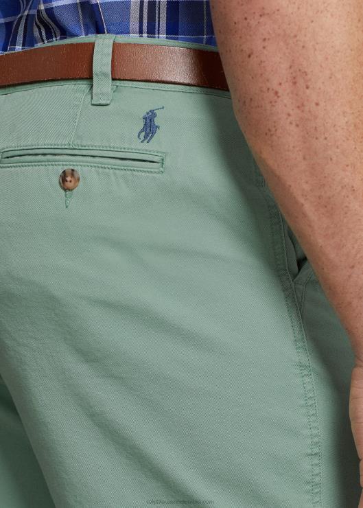 shorts chinos de corte clásico hombres menta descolorida Ralph Lauren 2XR2V1563