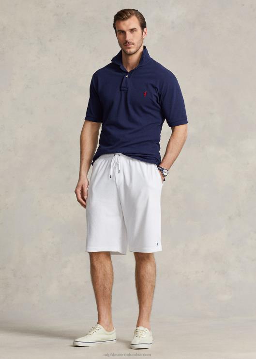 shorts de rizo con cordón hombres blanco Ralph Lauren 2XR2V1661