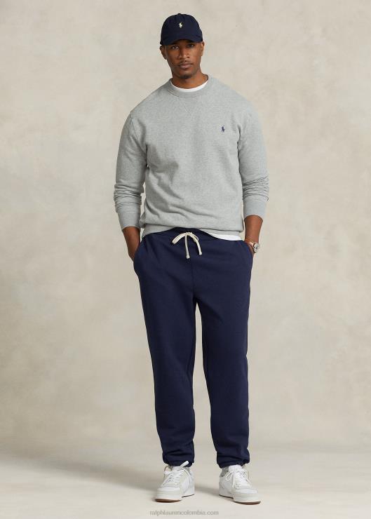 pantalón de chándal de lana hombres marina de crucero Ralph Lauren 2XR2V1641