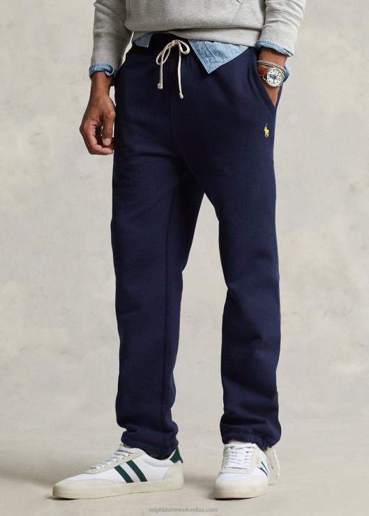 pantalón de chándal de lana hombres marina de crucero Ralph Lauren 2XR2V550