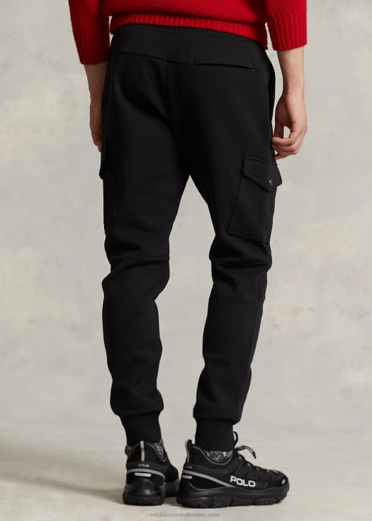 joggers cargo de punto doble hombres negro Ralph Lauren 2XR2V477