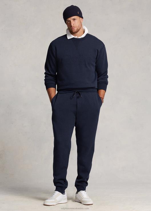 joggers con logo en relieve hombres aviador de la marina Ralph Lauren 2XR2V1367